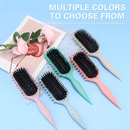 5 Colour Multi-Purpose Fashionable Hair Brush