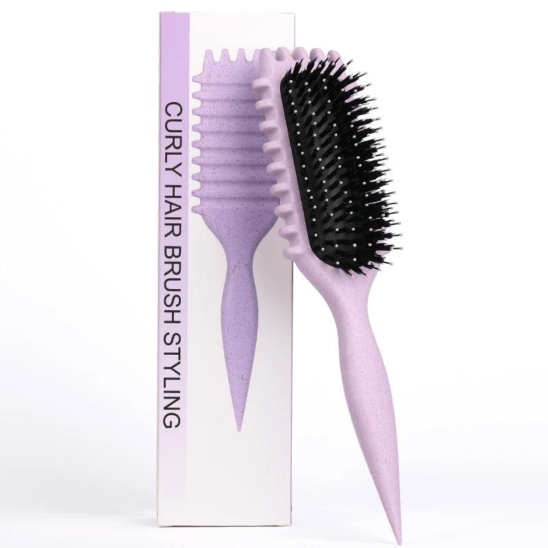 5 Colour Multi-Purpose Fashionable Hair Brush